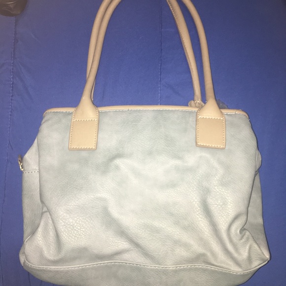 Leather Blue and white Shoulder bag - Picture 3 of 4